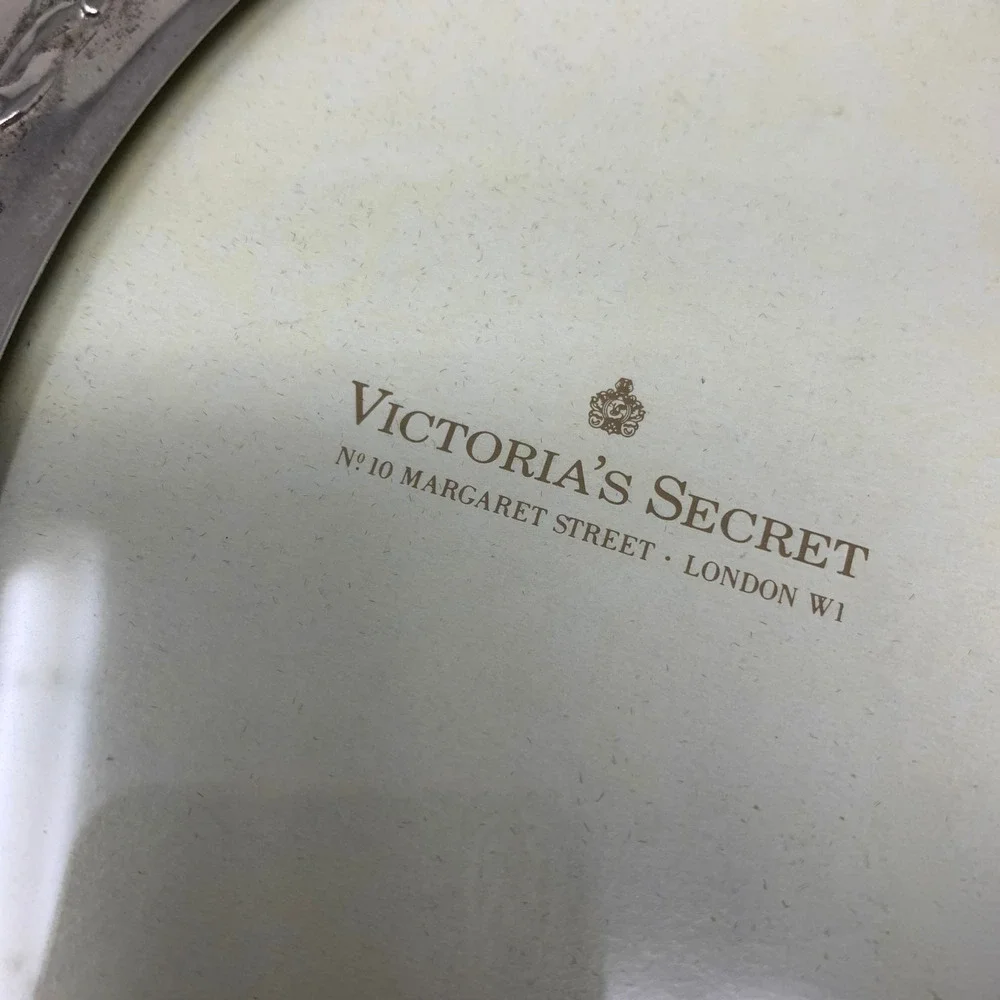 Vintage Victoria’s Secret Silverplate Photo Album Book Style London Margaret St